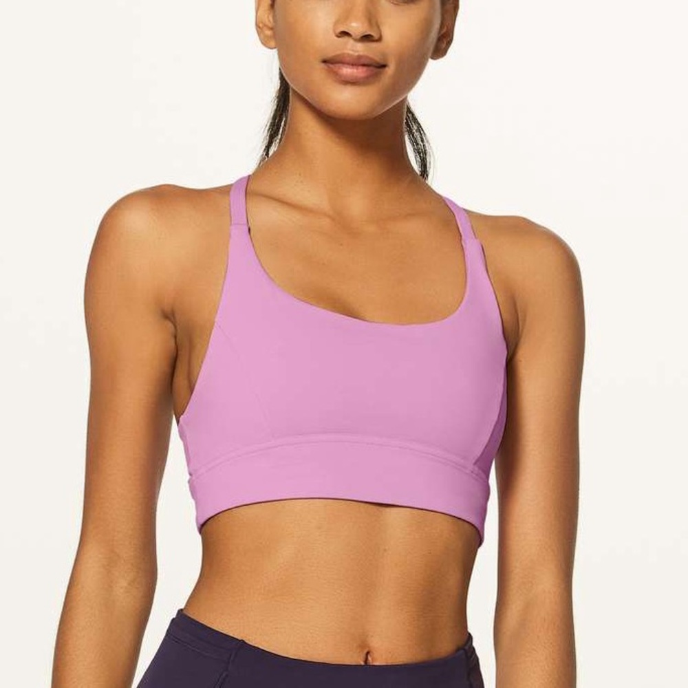 Lululemon Train Times Bra Candy Pink